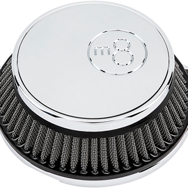 8-Ball Air Cleaner - Chrome - M8