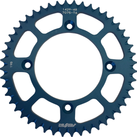 Aluminum Rear Sprocket - 48-Tooth - Blue