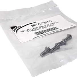 Switch Housing Screws - Chrome