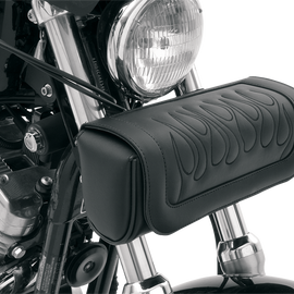 Highwayman Tattoo Tool Pouch - Flame - Black