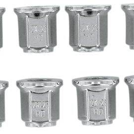 Lug Nut - Chrome - 12MM - Flat - 16 Pack