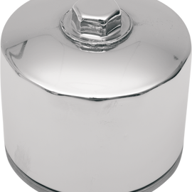 Magnetic Ring Oil Filter - Chrome - With Nut 2 1/4"