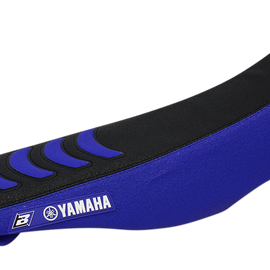 Double Grip 3 Seat Cover - Blue/Black - Yamaha