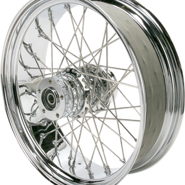 Rear Wheel - 40 Spoke - Single Disc/No ABS - Chrome - 18"x5.50" - '06 FXST