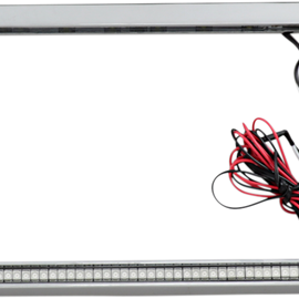 Dual License Plate Frame - Chrome