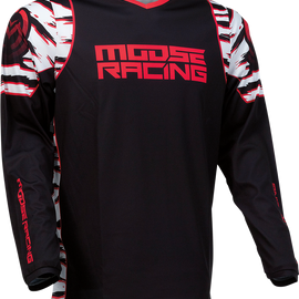 Qualifier Jersey - Black/Red - 5XL