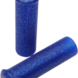 Grips - Retro - Metal - 7/8" - Blue