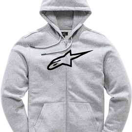 Women's Ageless Hoodie - Gray/Black - Large