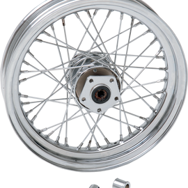 Wheel - Chrome - Front - 16 x 3" - 84-98 FLT