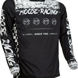 M1 Jersey - Black/White - Medium