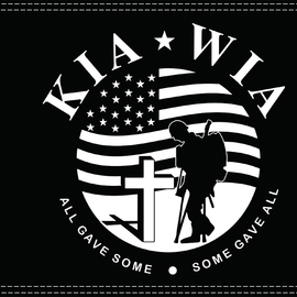 KIA-WIA Flag - 10" x 15"