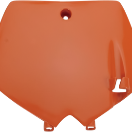 Front Number Plate - Orange - KTM