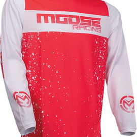 Qualifier™ Jersey - Red/White - 5XL