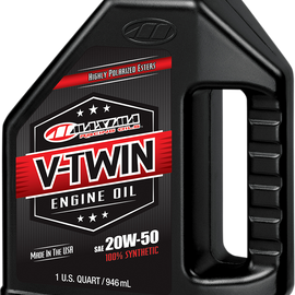 V-Twin Synthetic Oil - 20W-50 - 1 U.S. quart