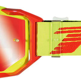 3303 Vista Goggles - Fluorescent Yellow/Red - Mirror