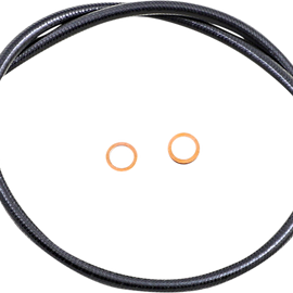 Brake Line - 35D - 12 mm - 32" - Black Pearl