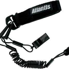 Lanyard with Whistle - Sea-Doo - Black