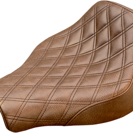 Renegade Solo Seat - Lattice Stitched - Brown