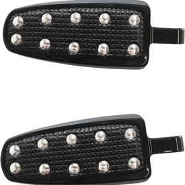 Foot Peg - Black - With Rivets - FL