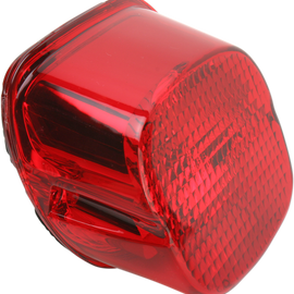 Taillight Lens - Bottom Tag Window - Red