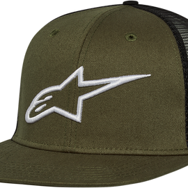 Corporate Trucker Hat - Military/Black - One Size