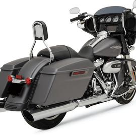 4.5" Mufflers for Touring - Chrome with Slash Cut