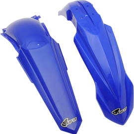 Restyled Replacement Plastic  Front and Rear Fender Kit - OE Blue