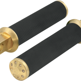 Tracker Footpeg - Brass - Straight