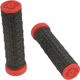 Grips - Enduro - Dual - ATV - Black/Red