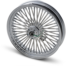 Front Wheel - Single Disc/No ABS - Chrome - 18"x3.50" - '86-'99 FLST