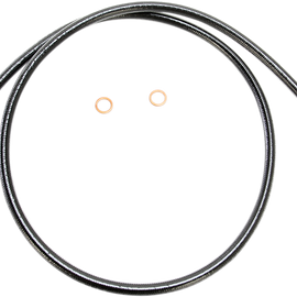 Brake Line - Front - Black Pearl - 42"