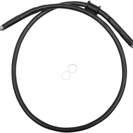 Brake Line - Front - +6" - Black - XL