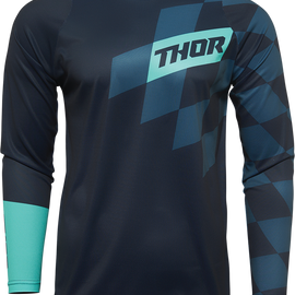 Youth Sector Birdrock Jersey - Midnight/Mint - Medium