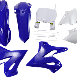 Plastic Body Kit - OE Blue/White  - YZ