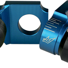 Axle Block Sliders - Suzuki - Blue