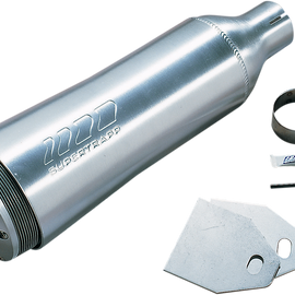 Silencer - 2.5" Inlet/2.5" Core