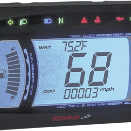 XR-SR Multi-Function Electronic Speedometer - 4.57" W x 2.85" H x 1.25" D