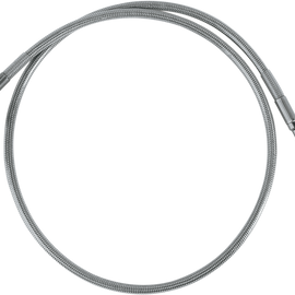 Front Brake Line XL/H 88-03 Clear-Coated Stainless Steel