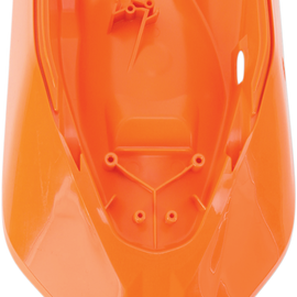 Rear Fender with Side Panels - '98-'21 KTM Orange