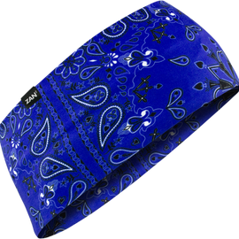 SportFlex® Headband - Navy Paisley