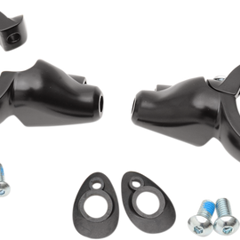 Turn Signal Mount - 49mm - Black