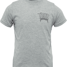 Toddler Metal T-Shirt - Black - Heather Gray - 4T