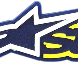 Key Fob - Blaze - Blue/Yellow