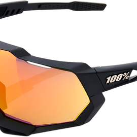 Speedtrap Sunglasses - Black - Red