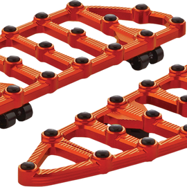 MX Driver Floorboards - Orange