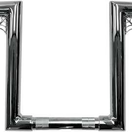 Chrome 12" Narrow Z 1-1/4" Handlebar