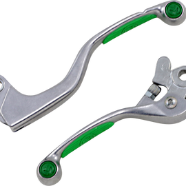 Green Competition Lever Set for KX125/250