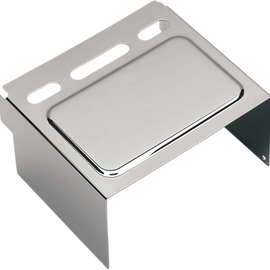 Battery Cover - Raised - Chrome