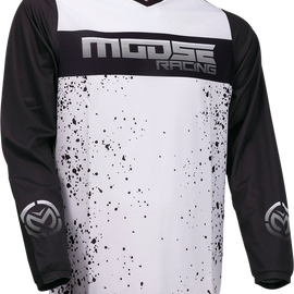 Qualifier™ Jersey - Black/White - Small