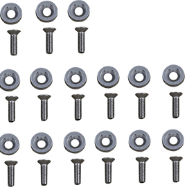 Fender Washer Kit - Silver